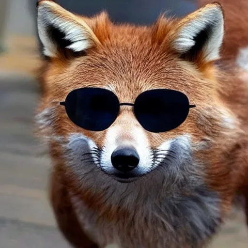 Image similar to 😎🦊🕶️