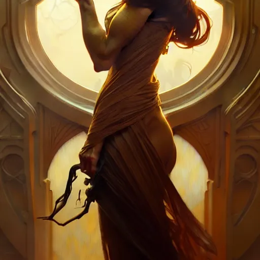 Prompt: a cinematic scene hydra, intricate, elegant, highly detailed, digital painting, artstation, concept art, smooth, sharp focus, illustration, art by artgerm and greg rutkowski and alphonse mucha