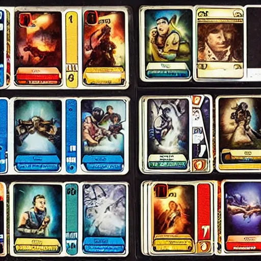 Prompt: trading card game trading card