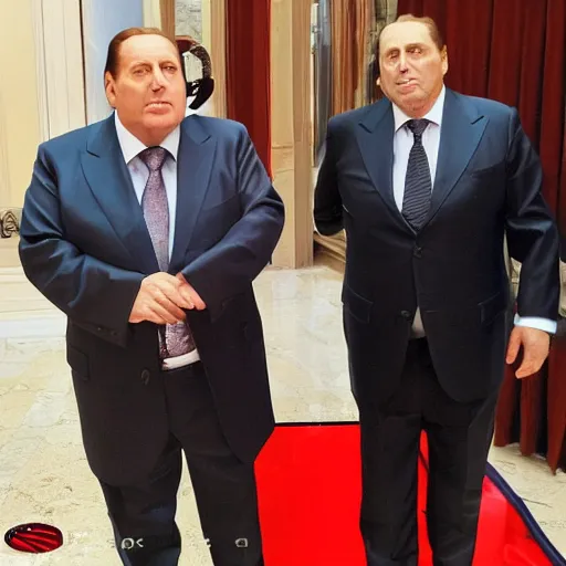 Image similar to obese Silvio berlusconi