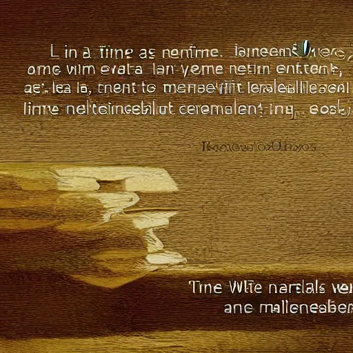 Prompt: linear time is a western invention; time is not linear, it is a marvellous entanglement where, at any moment, points can be chosen and solutions invented, without beginning or end, concept art