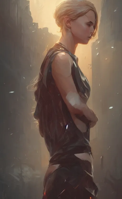 Image similar to Jane Foster, highly detailed, digital painting, artstation, facing camera, concept art, smooth, sharp focus, illustration, art by artgerm and greg rutkowski, high definition digital art, dramatic lighting, in the style of ilya kuvshinov and Ross tran