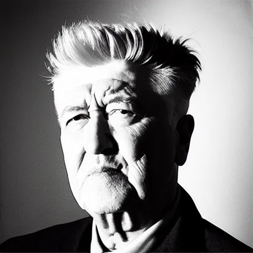 Image similar to “ david lynch movie still character portrait photo ”