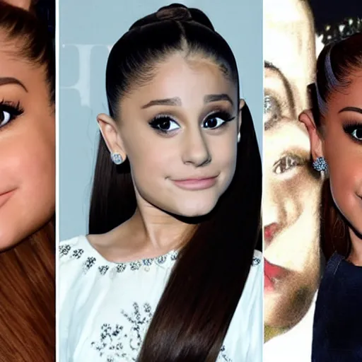 Image similar to ariana grande face