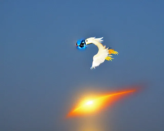 Image similar to moon attack duck, fantasia photo