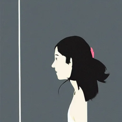 Prompt: photo of young woman by tatsuro kiuchi