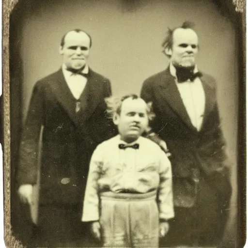 Prompt: tintype photo of the shining