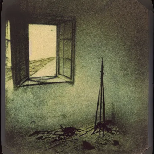 Image similar to surreal polaroid by andrei tarkovsky and stephen gammell, liminal space, photorealistic, high definition, technicolor, award - winning photography, masterpiece, amazing colors,