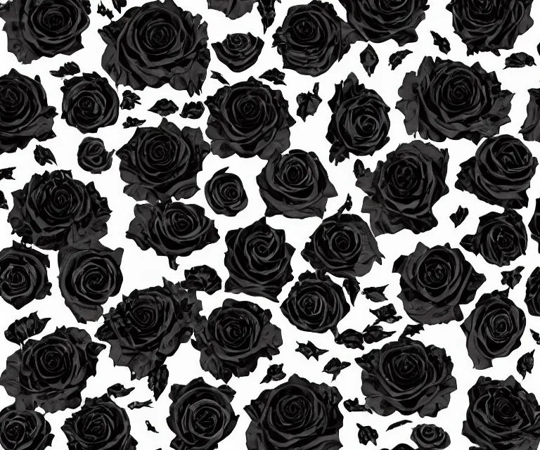 Image similar to black roses