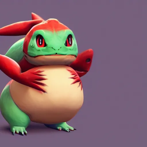 Image similar to pokemon venusaur, style game square enix life, trending on artstation, painted by greg rutkowski, render naughty dog, octane render, detailed