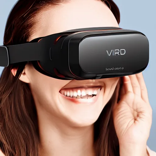 Image similar to vr headset with skin and flesh and bones and teeth