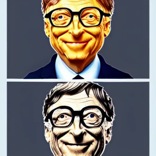 Prompt: bill gates as cheese! being grated hyper detailed, digital art, artstation