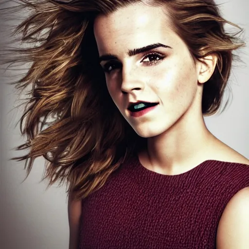 Image similar to Color portrait of Emma Watson