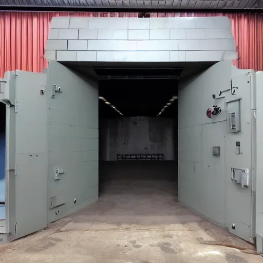 Image similar to 2 5 tonne nuclear blast door