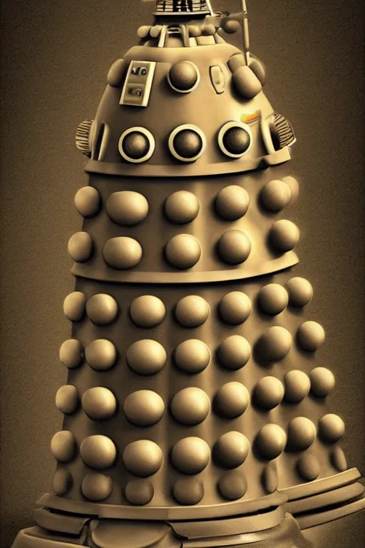 Image similar to dalek, photorealistic, highly detailed,