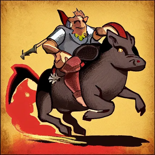 Image similar to hog rider