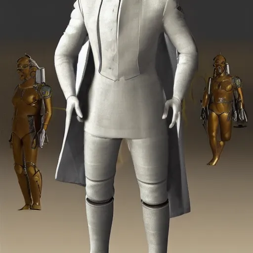 Image similar to british lord wearing expensive israeli suit designed by michaelo angelo, frame focused on face and upper body, created with metahuman in unreal engine