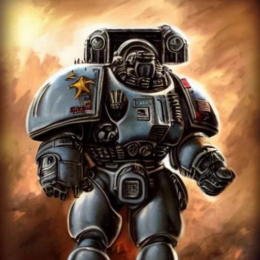 Image similar to Human Space Marine