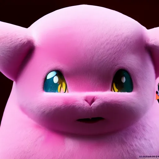 Prompt: national geographic photo of wigglytuff, pokemon in the wild, intricate, portrait, 8 k highly professionally detailed, hdr, award winning