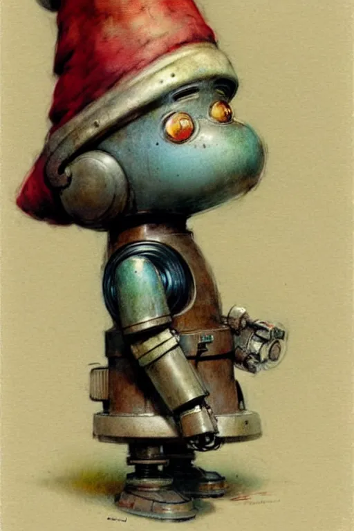 Image similar to ( ( ( ( ( 1 9 5 0 s robot knome. muted colors. ) ) ) ) ) by jean - baptiste monge!!!!!!!!!!!!!!!!!!!!!!!!!!!!!!