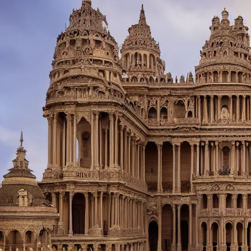 Prompt: the most beautiful architecture ever built by man, 4k award winning photograph