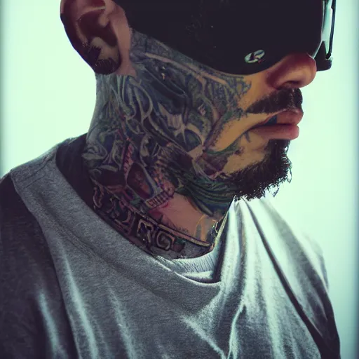 Cyberpunk Tattoo for Men Women Temporary Tattoos Waterproof Lasting Fake  Tattoo Arm Clavicle Neck Tattoo Stickers Punk Tattoos