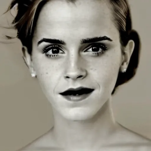 Prompt: “Emma Watson, pin-up”