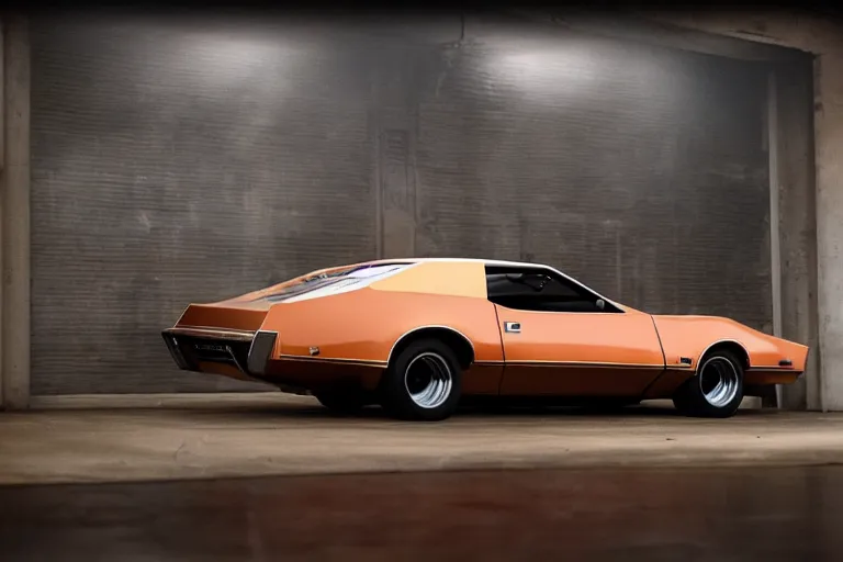 Image similar to blade runner 2 0 4 9 version of a 1 9 7 2 buick riviera