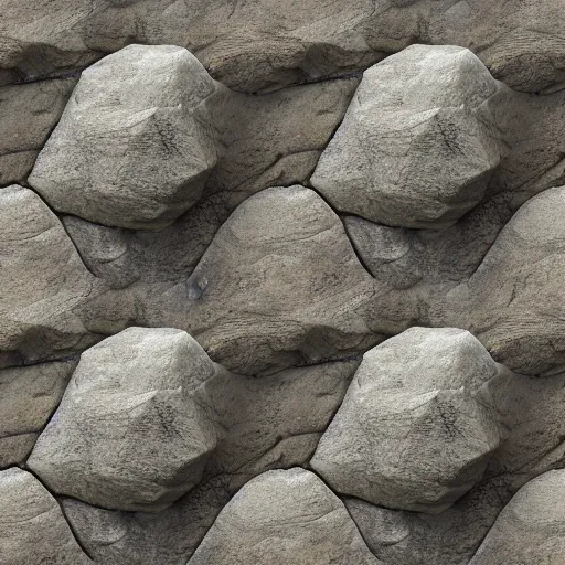 Image similar to Stylized Rock texture, seamless,4k resolution, Substance material