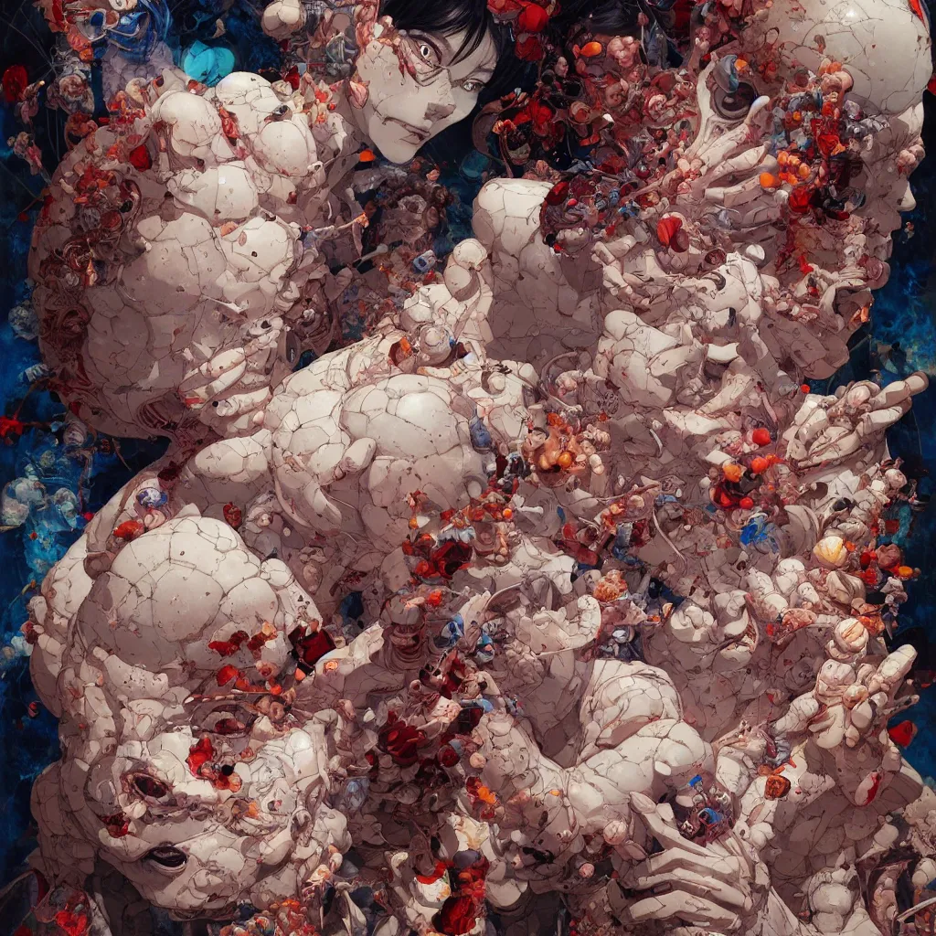 Image similar to citizen portrait soft light painted by james jean and katsuhiro otomo and erik jones, inspired by akira anime, smooth face feature, intricate oil painting, high detail illustration, sharp high detail, manga and anime 1 9 9 9