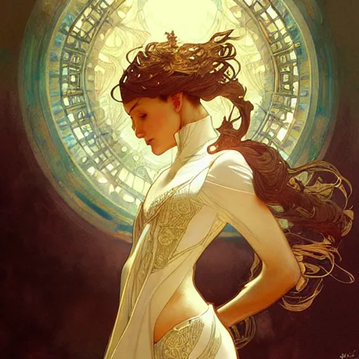 Prompt: Mathematic equations, fantasy, intricate, elegant, highly detailed, digital painting, artstation, concept art, matte, sharp focus, illustration, art by Artgerm and Greg Rutkowski and Alphonse Mucha