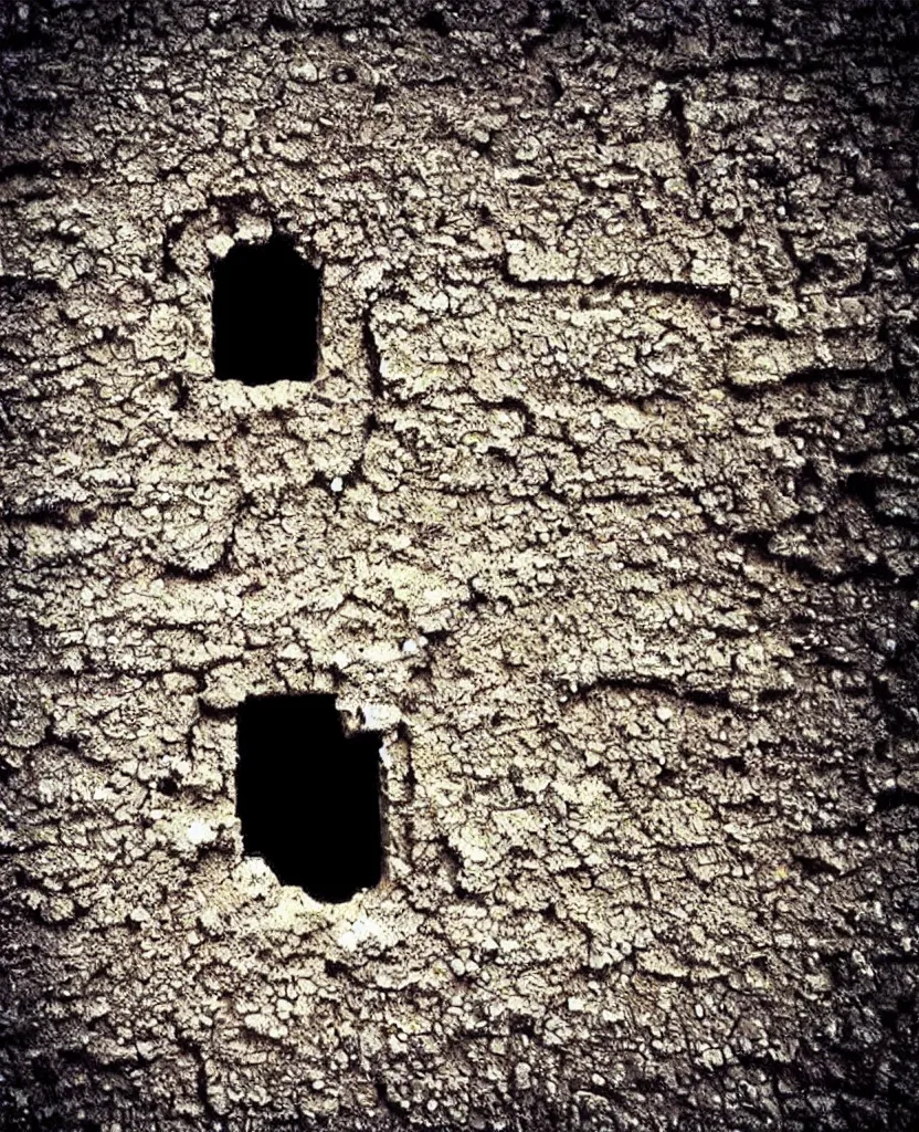 Prompt: “ a hole appears in the ground of an empty room with walls ”