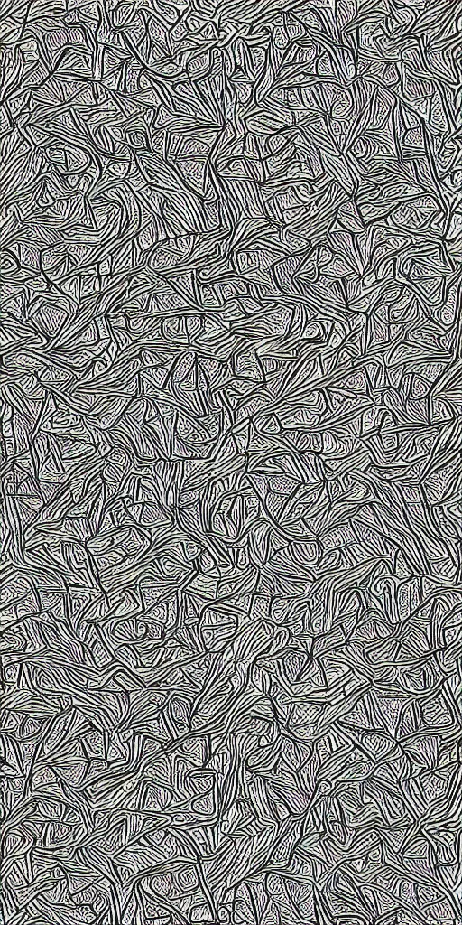 Prompt: cell shaded stereogram