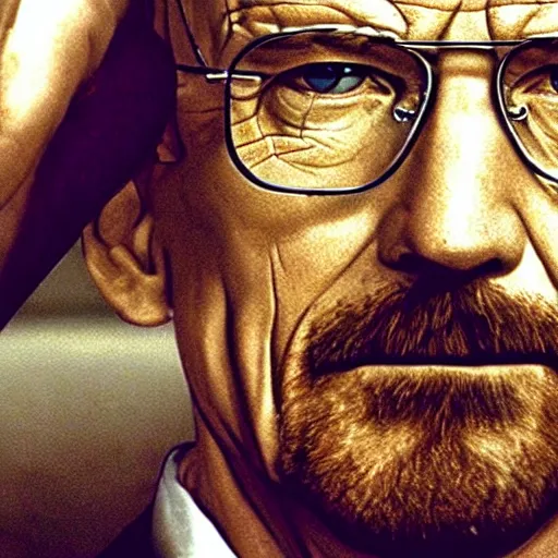 Image similar to Walter White kill a man