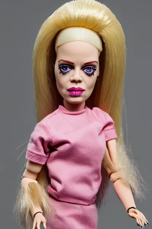 Image similar to genesis p - orridge barbie doll, highly detailed photograph, 8 k