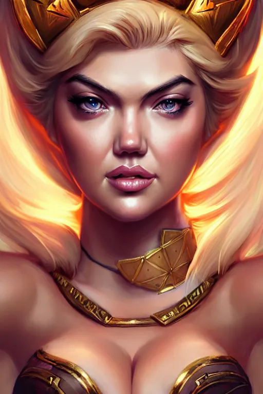 Prompt: kate upton as bowsette, elegant, warrior princess, fantasy, intricate, highly detailed, digital painting, artstation, concept art, smooth, sharp focus, illustration, art by artgerm & JeeHyung lee & WLOP