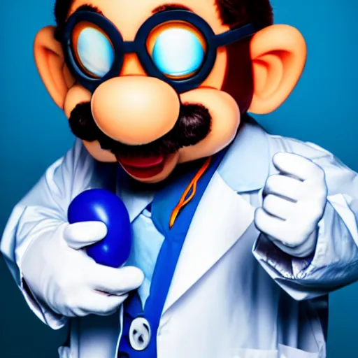 Image similar to Photographic portrait of Dr Mario