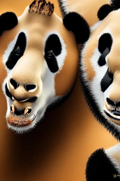 kung fu panda face close up