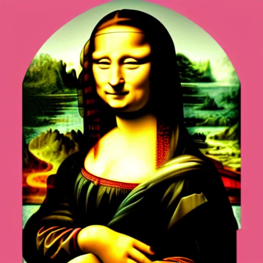 Image similar to donald trump as mona lisa