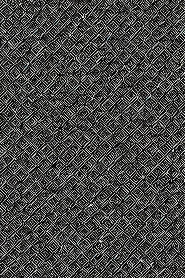 Prompt: black with patterns, phone wallpaper