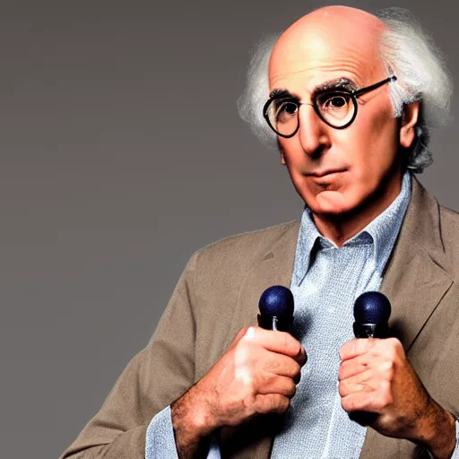 Image similar to larry david eistein style