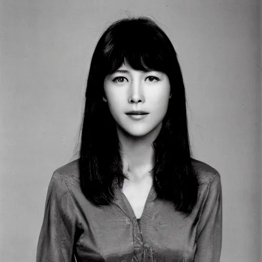 Image similar to face of 20 year old Chinese Sophie Marceau