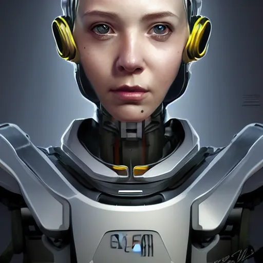 Image similar to hyper realistic portrait, scifi machine robot android, cinematic, artstation