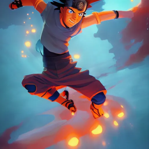 Image similar to hero world naruto, behance hd by jesper ejsing, by rhads, makoto shinkai and lois van baarle, ilya kuvshinov, rossdraws global illumination