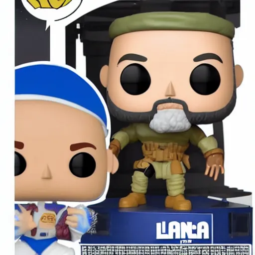 Image similar to Osma Bin Laden Funko Pop