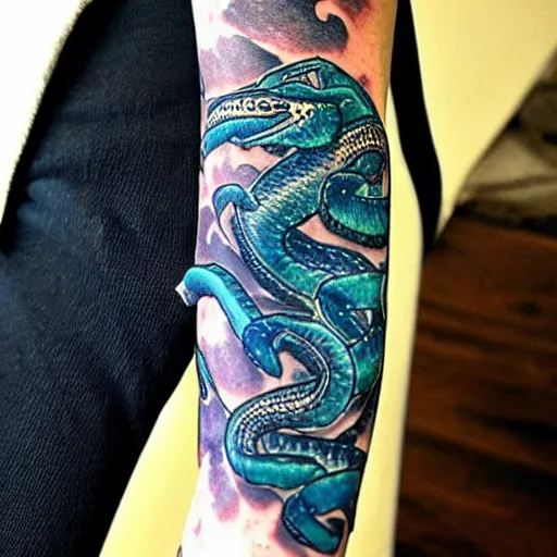 Snake tattoo design by burke5 on DeviantArt