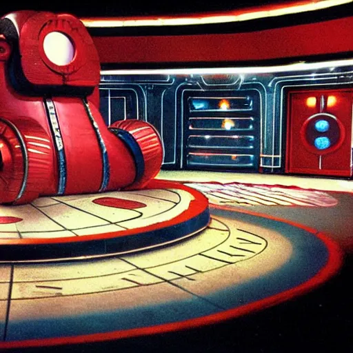 Prompt: stage at the beginning of time in hitchhikers guide to the galaxy