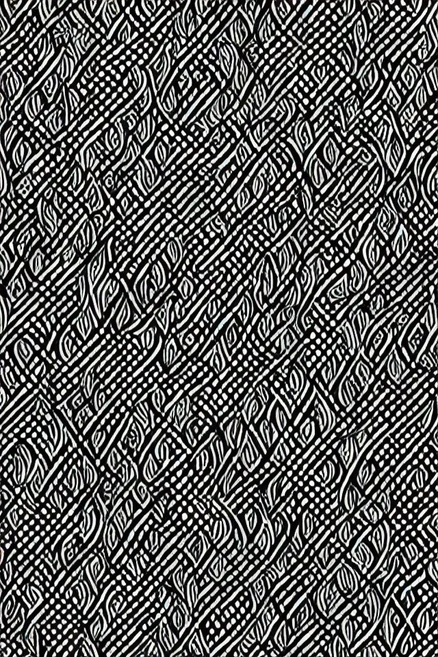 Prompt: black with patterns, phone wallpaper