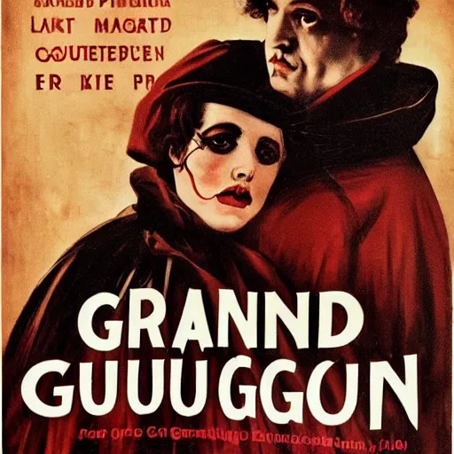 Image similar to grand guignol poster