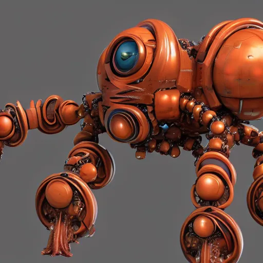 Image similar to octopus Mecha hy-gogg, 8k resolution, realistic